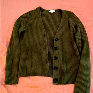 Madewell size xl ribbed cardigan
